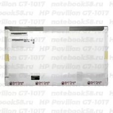 Матрица для ноутбука HP Pavilion G7-1017 (1600x900 HD+) TN, 40pin, Матовая