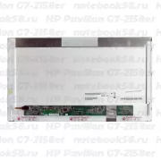 Матрица для ноутбука HP Pavilion G7-2158er (1600x900 HD+) TN, 40pin, Матовая