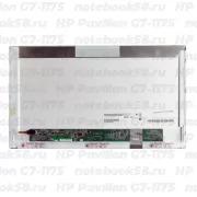 Матрица для ноутбука HP Pavilion G7-1175 (1600x900 HD+) TN, 40pin, Матовая