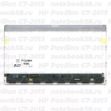 Матрица для ноутбука HP Pavilion G7-2015 (1600x900 HD+) TN, 40pin, Матовая