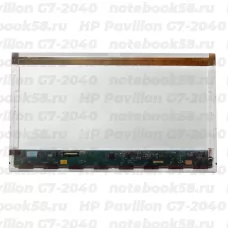 Матрица для ноутбука HP Pavilion G7-2040 (1600x900 HD+) TN, 40pin, Матовая