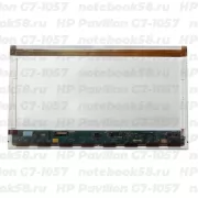 Матрица для ноутбука HP Pavilion G7-1057 (1600x900 HD+) TN, 40pin, Матовая