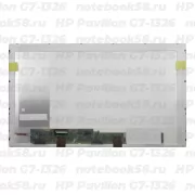 Матрица для ноутбука HP Pavilion G7-1326 (1600x900 HD+) TN, 40pin, Глянцевая