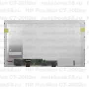 Матрица для ноутбука HP Pavilion G7-2002sr (1600x900 HD+) TN, 40pin, Глянцевая
