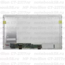 Матрица для ноутбука HP Pavilion G7-2317nr (1600x900 HD+) TN, 40pin, Глянцевая