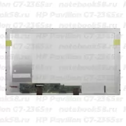 Матрица для ноутбука HP Pavilion G7-2365sr (1600x900 HD+) TN, 40pin, Глянцевая