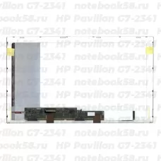 Матрица для ноутбука HP Pavilion G7-2341 (1600x900 HD+) TN, 40pin, Глянцевая