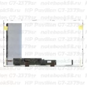 Матрица для ноутбука HP Pavilion G7-2379sr (1600x900 HD+) TN, 40pin, Глянцевая