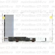 Матрица для ноутбука HP Pavilion G7-1107 (1600x900 HD+) TN, 40pin, Глянцевая