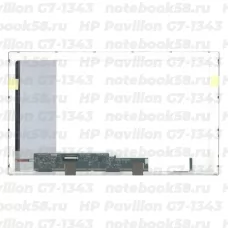 Матрица для ноутбука HP Pavilion G7-1343 (1600x900 HD+) TN, 40pin, Глянцевая