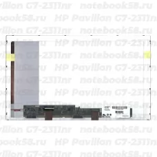 Матрица для ноутбука HP Pavilion G7-2311nr (1600x900 HD+) TN, 40pin, Матовая