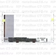 Матрица для ноутбука HP Pavilion G7-1270 (1600x900 HD+) TN, 40pin, Матовая
