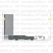 Матрица для ноутбука HP Pavilion G7-2149 (1600x900 HD+) TN, 40pin, Матовая