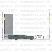 Матрица для ноутбука HP Pavilion G7-1173 (1600x900 HD+) TN, 40pin, Матовая