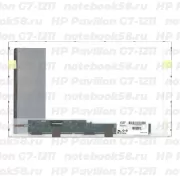 Матрица для ноутбука HP Pavilion G7-1211 (1600x900 HD+) TN, 40pin, Матовая