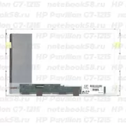 Матрица для ноутбука HP Pavilion G7-1215 (1600x900 HD+) TN, 40pin, Матовая