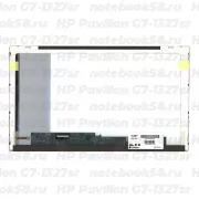 Матрица для ноутбука HP Pavilion G7-1327sr (1600x900 HD+) TN, 40pin, Матовая