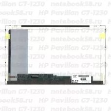 Матрица для ноутбука HP Pavilion G7-1230 (1600x900 HD+) TN, 40pin, Матовая