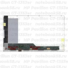 Матрица для ноутбука HP Pavilion G7-1353er (1600x900 HD+) TN, 40pin, Матовая