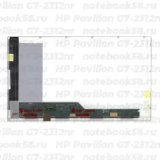 Матрица для ноутбука HP Pavilion G7-2312nr (1600x900 HD+) TN, 40pin, Матовая