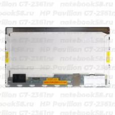 Матрица для ноутбука HP Pavilion G7-2361nr (1600x900 HD+) TN, 40pin, Глянцевая