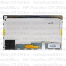 Матрица для ноутбука HP Pavilion G7-1311nr (1600x900 HD+) TN, 40pin, Глянцевая