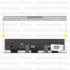 Матрица для ноутбука HP Pavilion G7-1314sr (1600x900 HD+) TN, 40pin, Матовая