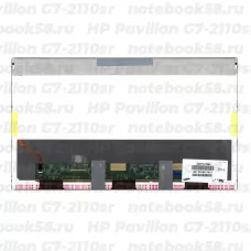 Матрица для ноутбука HP Pavilion G7-2110sr (1600x900 HD+) TN, 40pin, Матовая