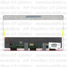 Матрица для ноутбука HP Pavilion G7-2206sr (1600x900 HD+) TN, 40pin, Матовая