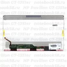 Матрица для ноутбука HP Pavilion G7-1351er (1600x900 HD+) TN, 40pin, Глянцевая