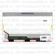 Матрица для ноутбука HP Pavilion G7-1374 (1600x900 HD+) TN, 40pin, Глянцевая