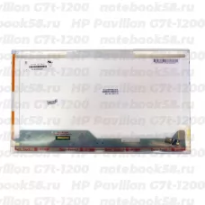 Матрица для ноутбука HP Pavilion G7t-1200 (1600x900 HD+) TN, 40pin, Глянцевая