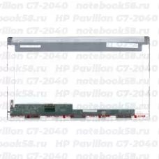 Матрица для ноутбука HP Pavilion G7-2040 (1600x900 HD+) TN, 40pin, Глянцевая