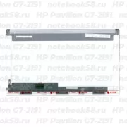 Матрица для ноутбука HP Pavilion G7-2191 (1600x900 HD+) TN, 40pin, Глянцевая