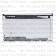Матрица для ноутбука HP Pavilion G7-2329sr (1600x900 HD+) TN, 40pin, Матовая