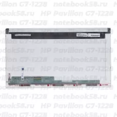 Матрица для ноутбука HP Pavilion G7-1228 (1600x900 HD+) TN, 40pin, Матовая