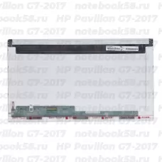 Матрица для ноутбука HP Pavilion G7-2017 (1600x900 HD+) TN, 40pin, Глянцевая