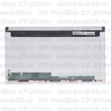 Матрица для ноутбука HP Pavilion G7-2110er (1600x900 HD+) TN, 40pin, Глянцевая