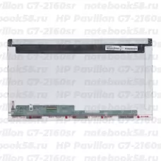 Матрица для ноутбука HP Pavilion G7-2160sr (1600x900 HD+) TN, 40pin, Глянцевая