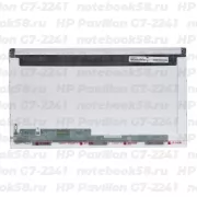 Матрица для ноутбука HP Pavilion G7-2241 (1600x900 HD+) TN, 40pin, Глянцевая