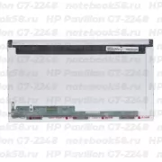 Матрица для ноутбука HP Pavilion G7-2248 (1600x900 HD+) TN, 40pin, Глянцевая