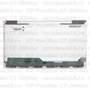 Матрица для ноутбука HP Pavilion G7-2006er (1600x900 HD+) TN, 40pin, Глянцевая