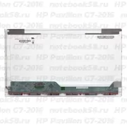 Матрица для ноутбука HP Pavilion G7-2016 (1600x900 HD+) TN, 40pin, Глянцевая