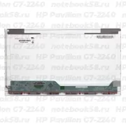 Матрица для ноутбука HP Pavilion G7-2240 (1600x900 HD+) TN, 40pin, Глянцевая