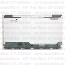 Матрица для ноутбука HP Pavilion G7-2326sr (1600x900 HD+) TN, 40pin, Глянцевая