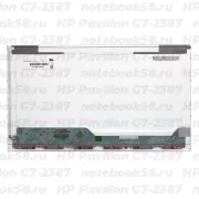 Матрица для ноутбука HP Pavilion G7-2387 (1600x900 HD+) TN, 40pin, Глянцевая