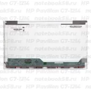 Матрица для ноутбука HP Pavilion G7-1214 (1600x900 HD+) TN, 40pin, Глянцевая