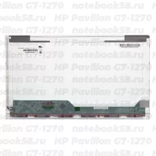 Матрица для ноутбука HP Pavilion G7-1270 (1600x900 HD+) TN, 40pin, Глянцевая