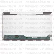 Матрица для ноутбука HP Pavilion G7-2005 (1600x900 HD+) TN, 40pin, Глянцевая