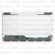Матрица для ноутбука HP Pavilion G7-2258 (1600x900 HD+) TN, 40pin, Глянцевая